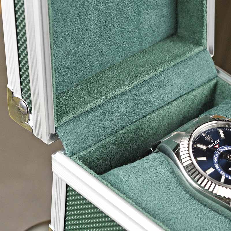 Portable Aluminum Watch Boxes  – обзор и цена Luxury Watch Case Travel