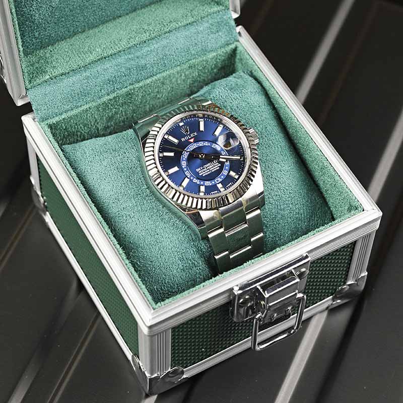 Portable Aluminum Watch Boxes  – обзор и цена Luxury Watch Case Travel