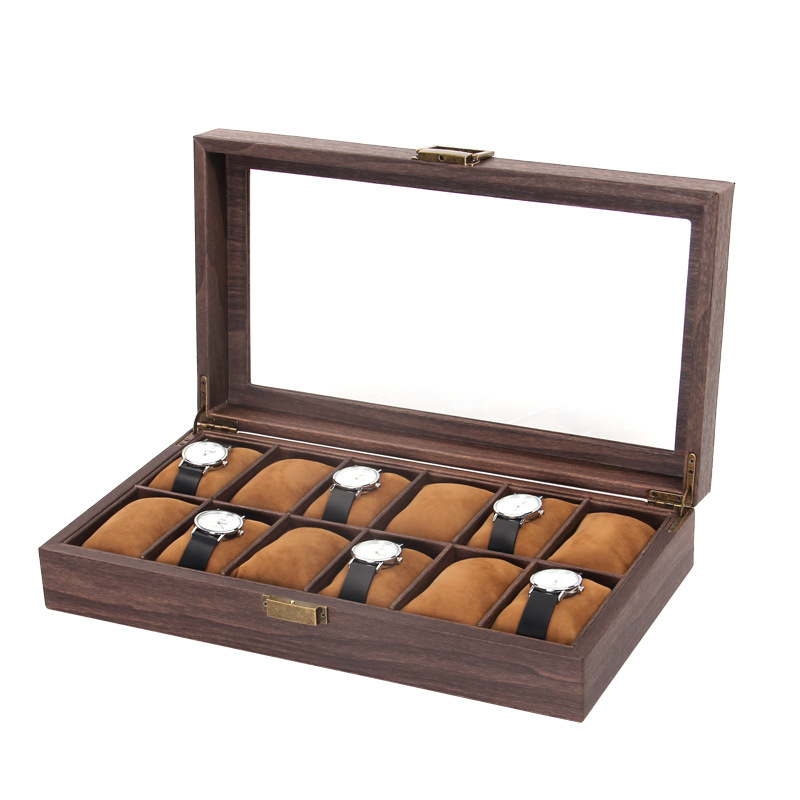 Luxury Wooden 2/3/6/10/12 Grid – обзор и цена Luxury Watch Case Travel