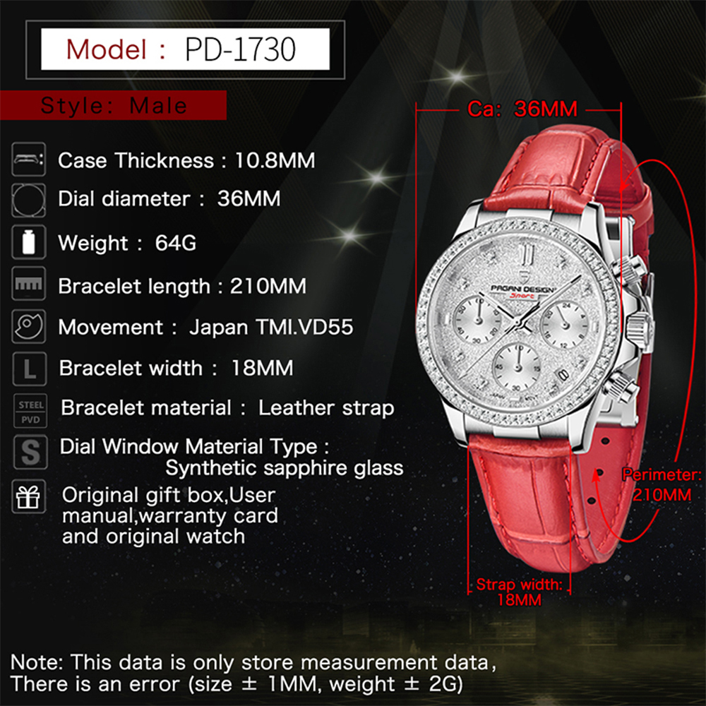 PAGANI DESIGN 1730 Fashion Mul – обзор и цена Luxury Watch Box
