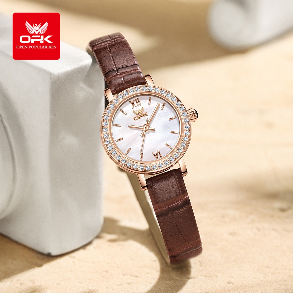 OPK 6063 Light Luxury Watch Wo – обзор и цена Luxury Watch Leather Strap