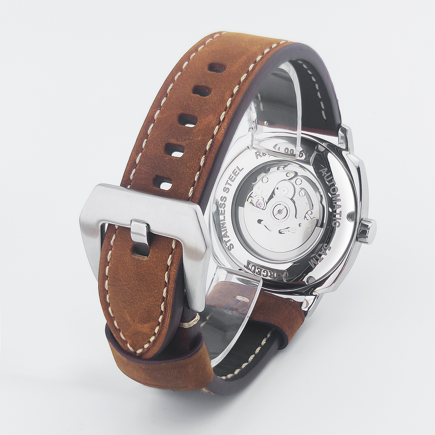 CUSTOM 42MM Stainless Steel Sa – обзор и цена Luxury Watch Safe
