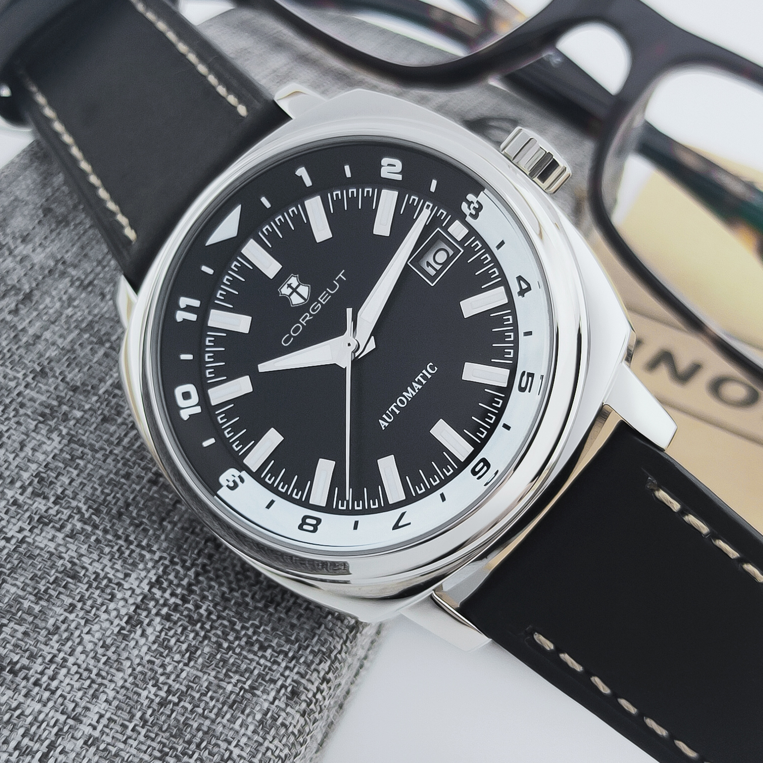 CUSTOM 42MM Stainless Steel Sa – обзор и цена Luxury Watch Safe