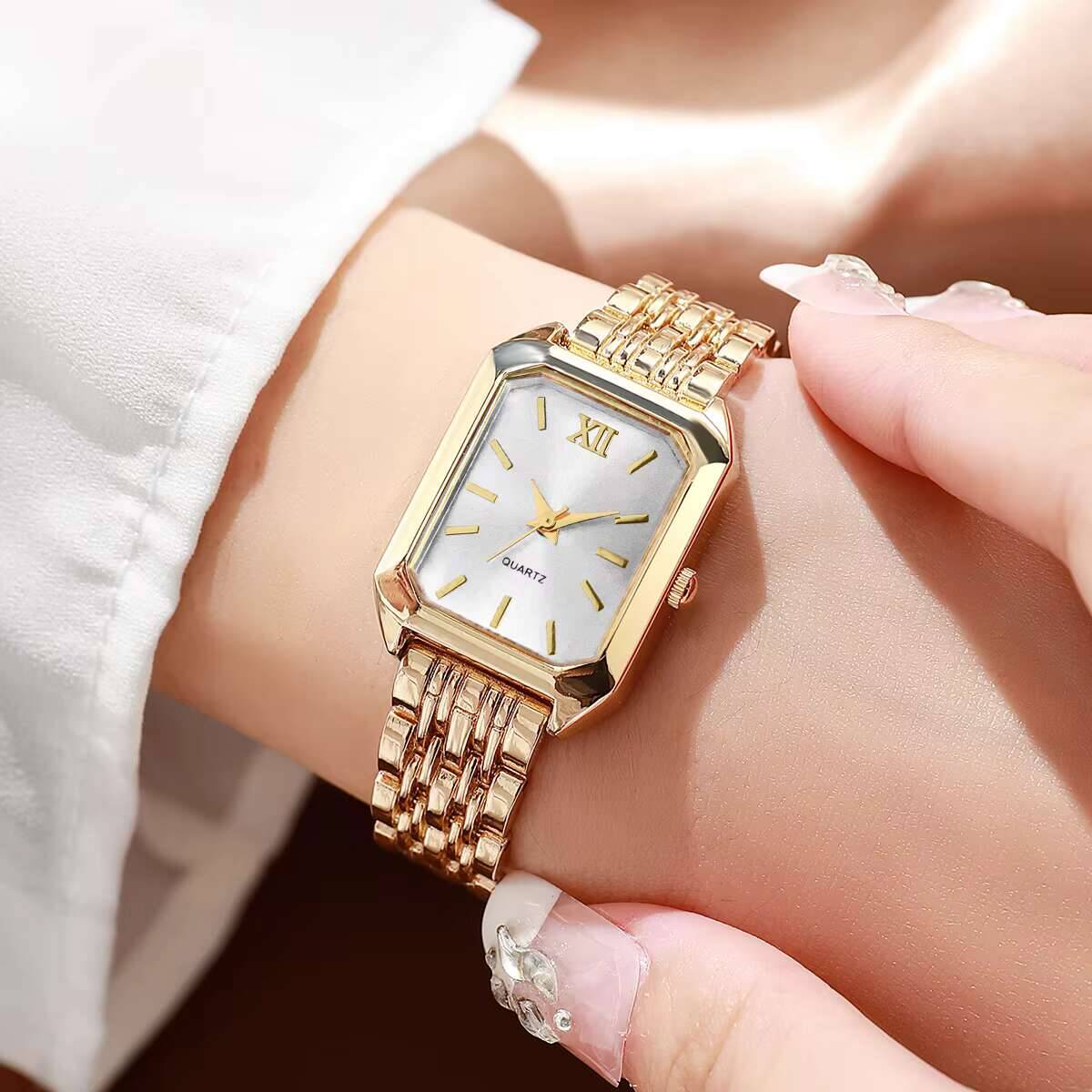 Fashion Rectangle Women Quartz – обзор и цена Luxury Watch Case Travel