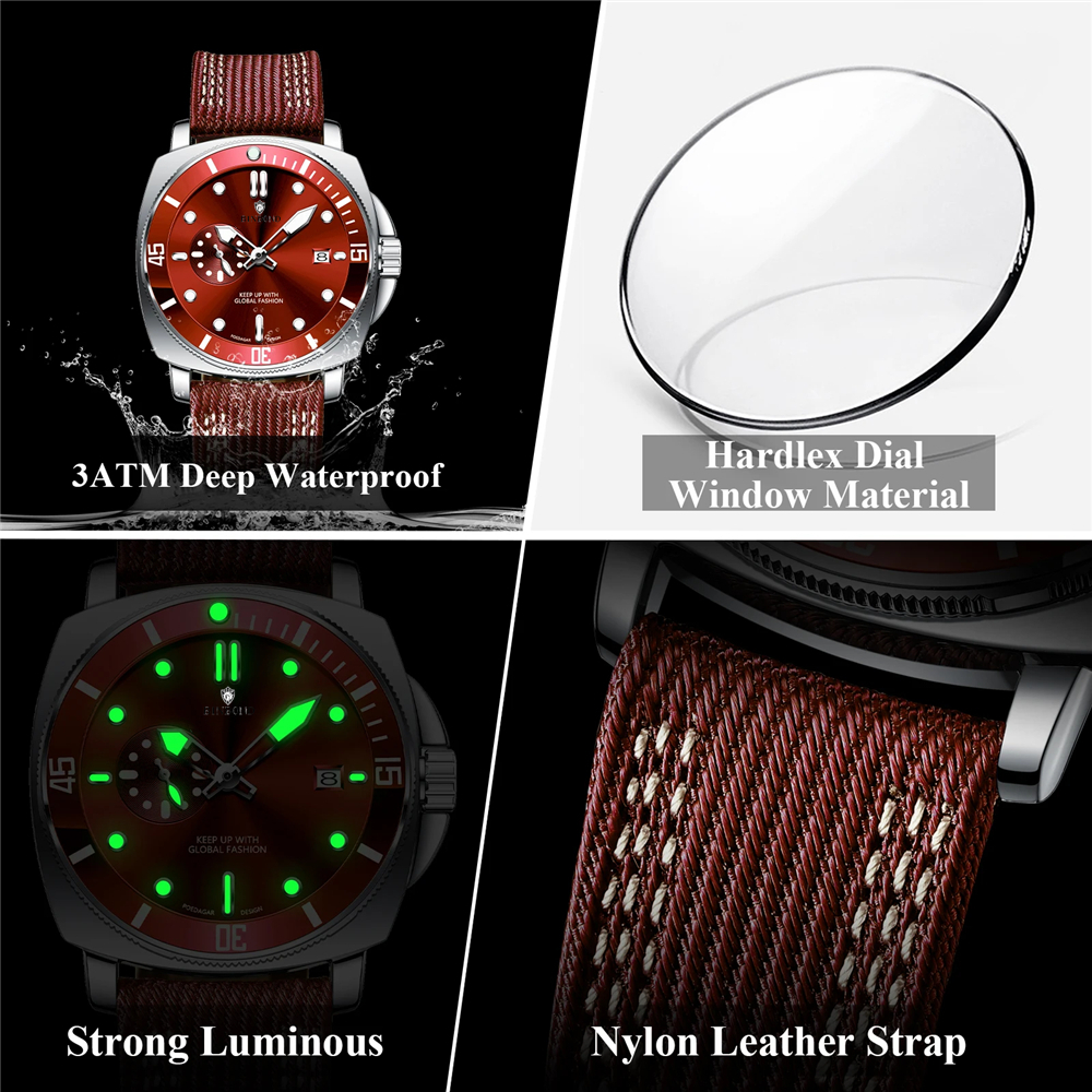44mm New Chornograph Sports Bl – обзор и цена Luxury Watch Mockup