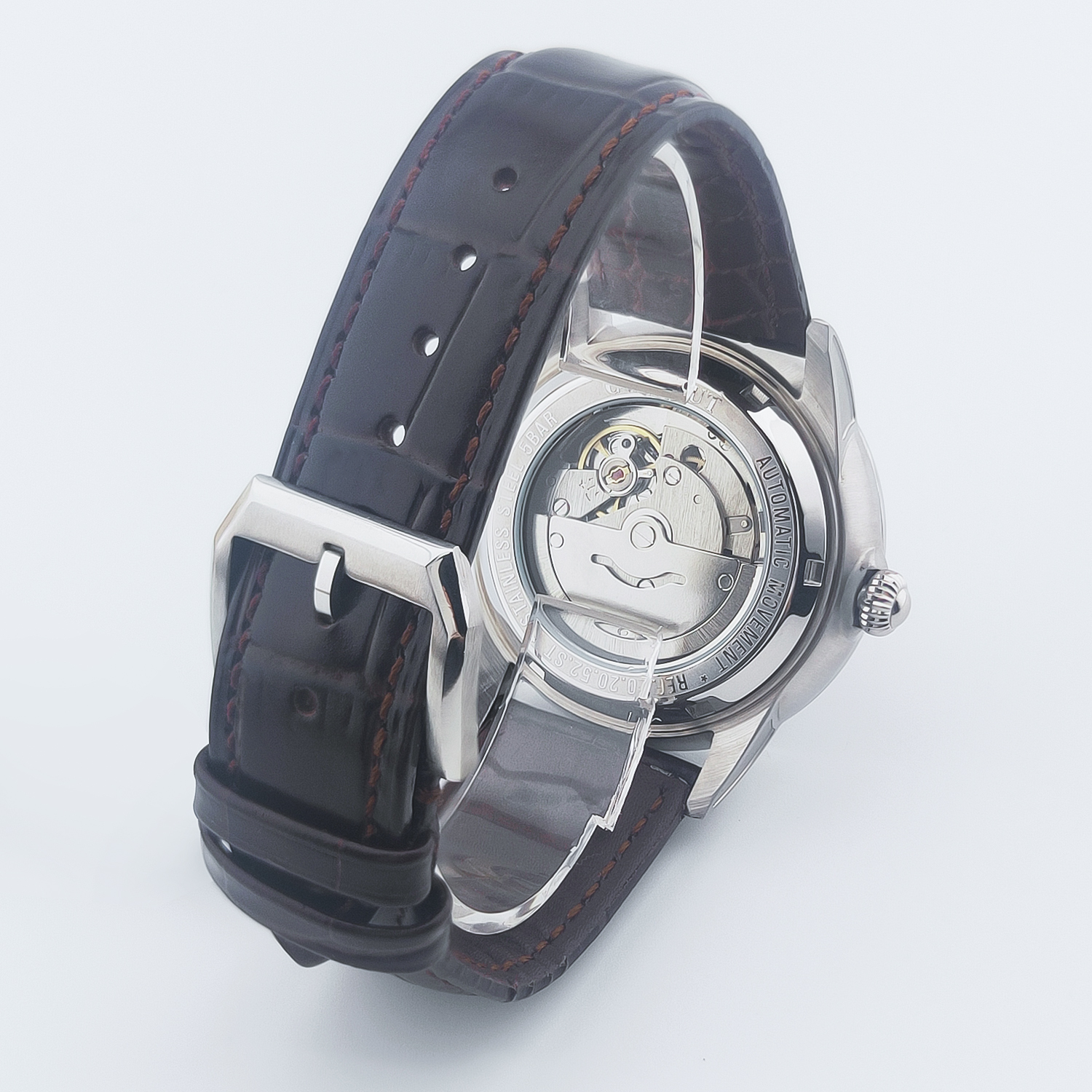 CUSTOM Logo 41mm MIYOTA8215 Au – обзор и цена Luxury Watch Safe