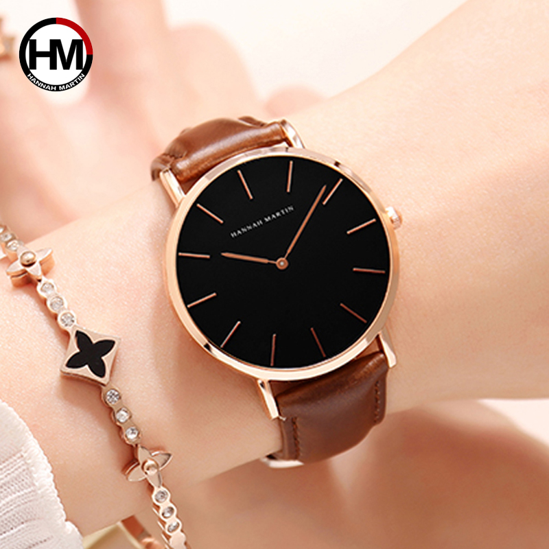 Hannah Martin Hot New Ms Fashi – обзор и цена Luxury Watch Leather Strap