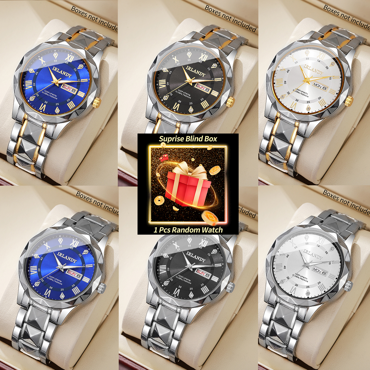 1PC Surprise Mystery Watch Bli – обзор и цена Luxury Watch Box