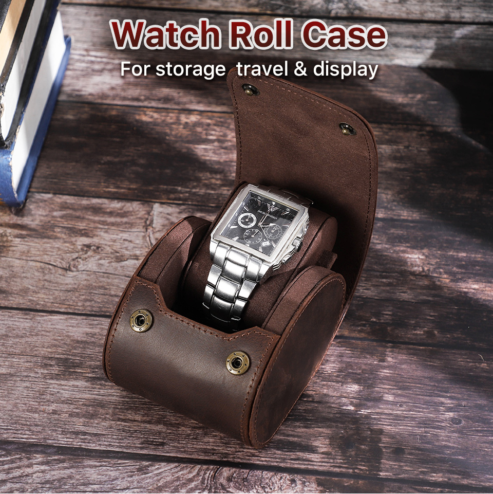 Luxury Watch Roll Case Display – обзор и цена Luxury Watch Case Travel