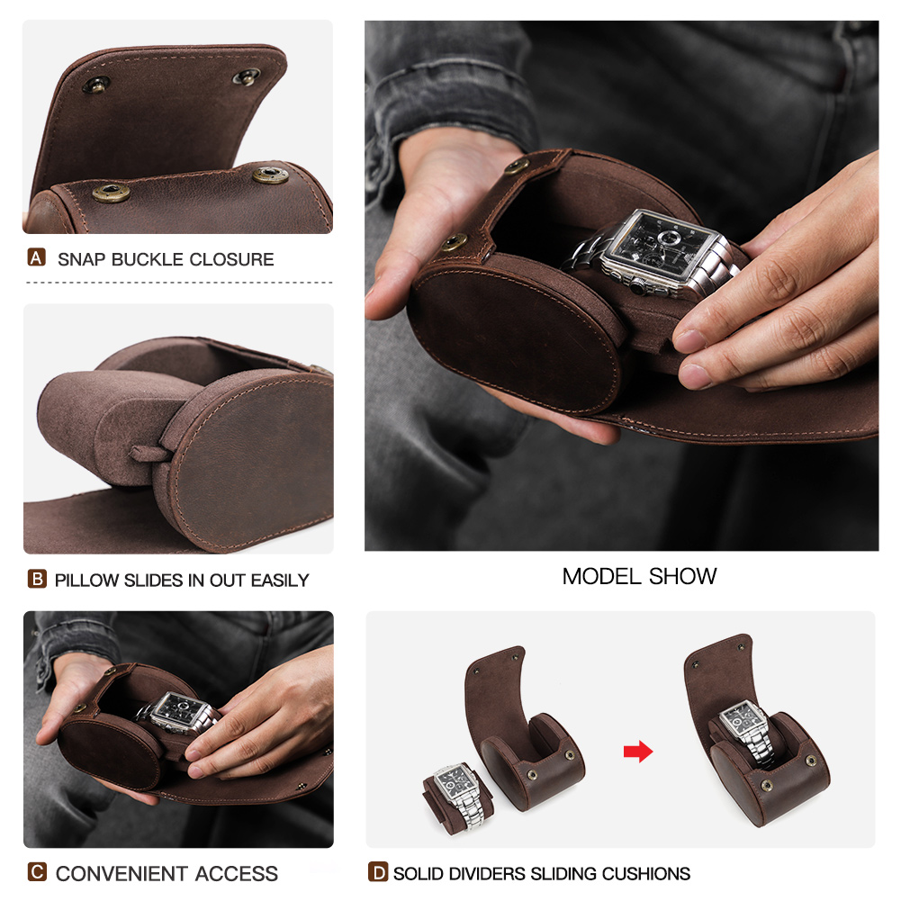 Luxury Watch Roll Case Display – обзор и цена Luxury Watch Case Travel