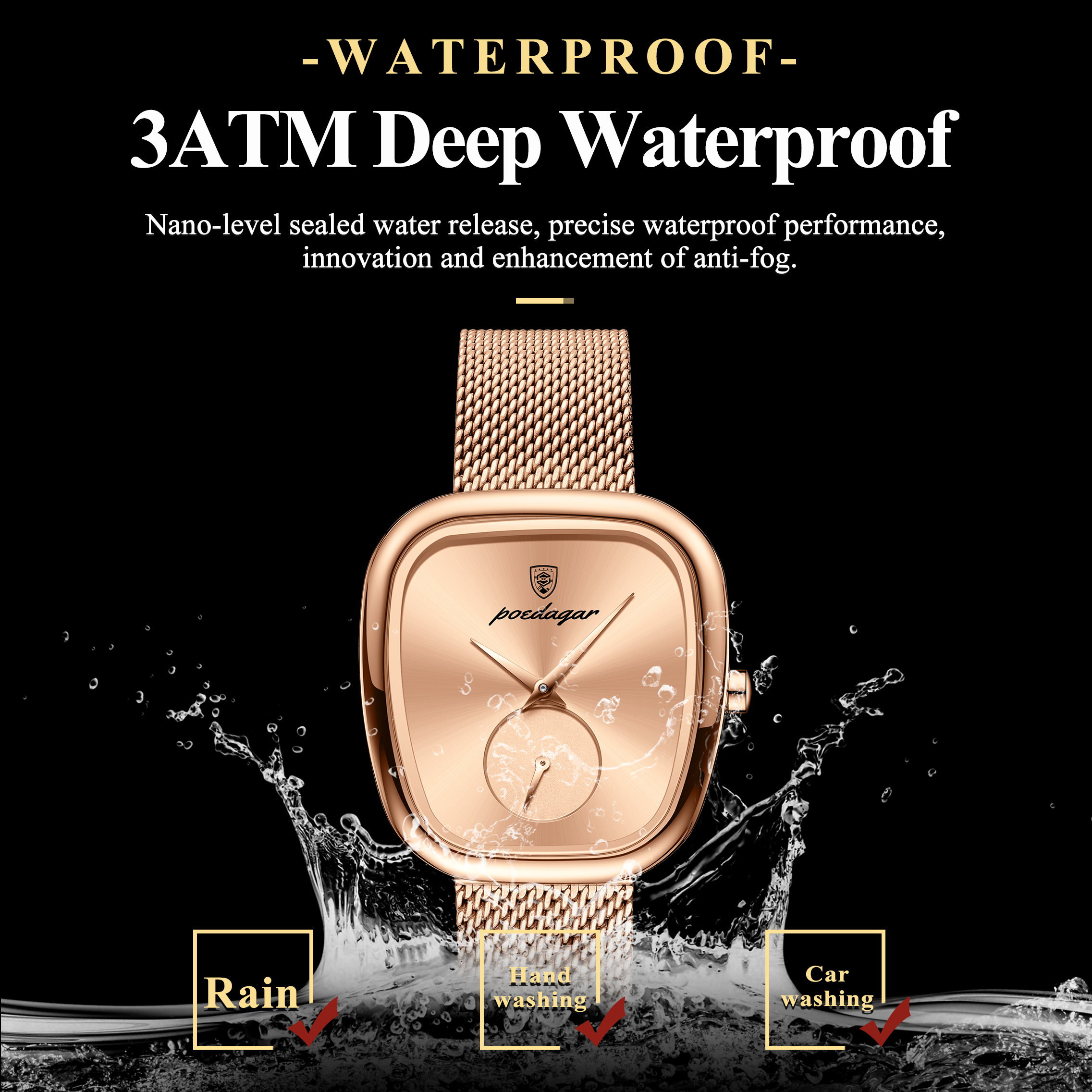 POEDAGAR Luxury Brand Woman Wa – обзор и цена Luxury Watch Index