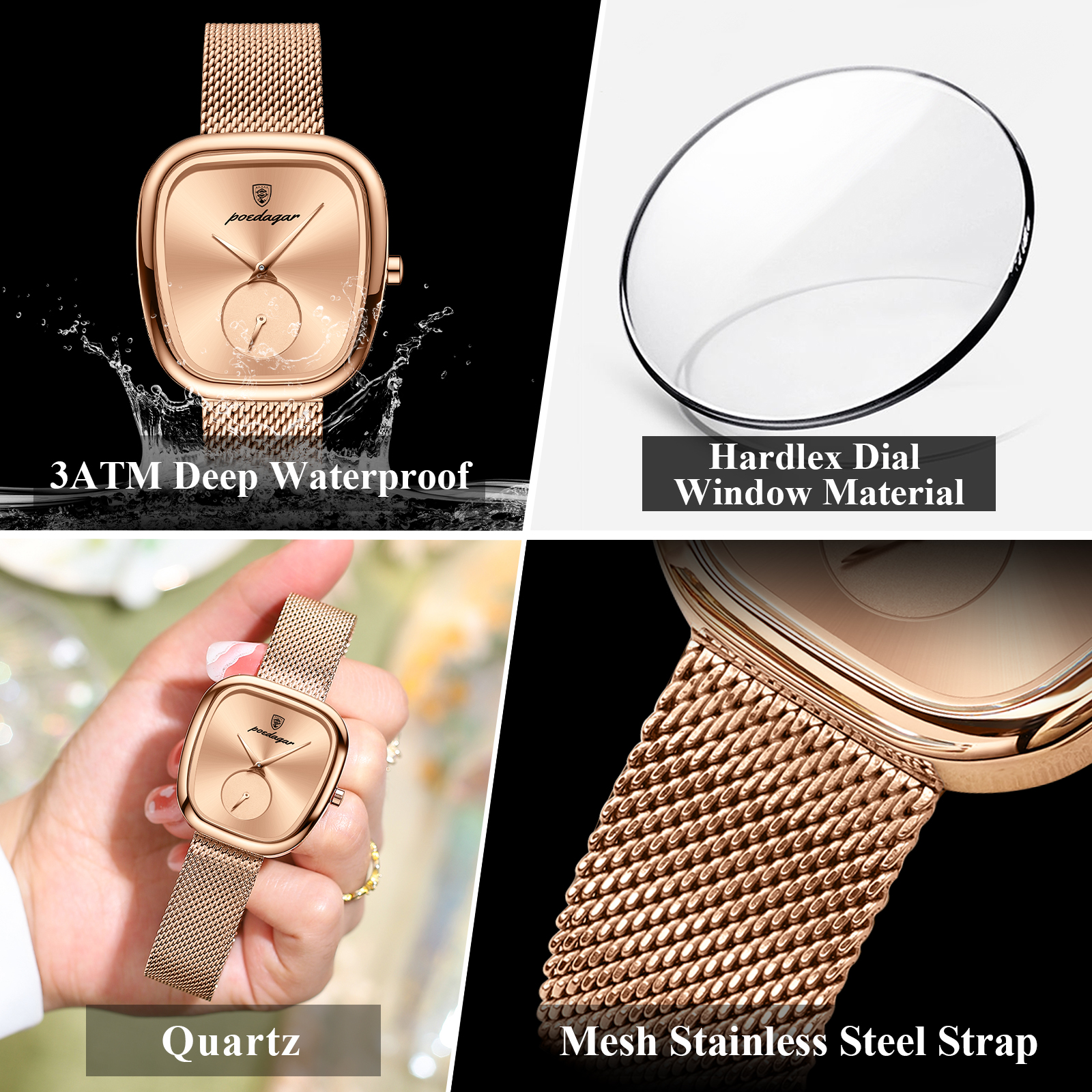 POEDAGAR Luxury Brand Woman Wa – обзор и цена Luxury Watch Index